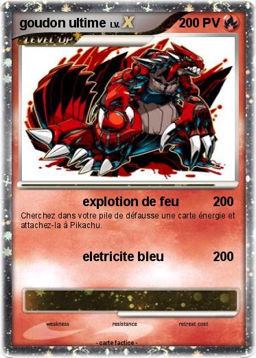 Pokemon goudon ultime