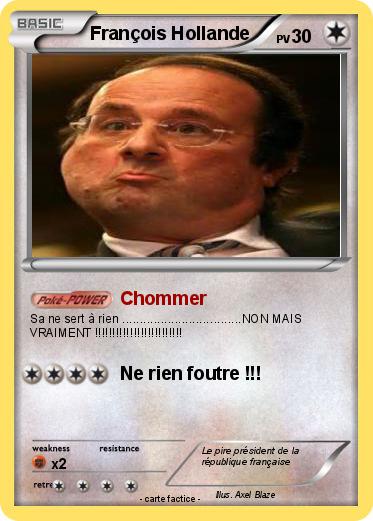 Pokemon François Hollande
