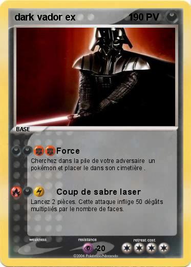Pokemon dark vador ex                    1