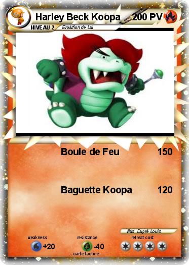 Pokemon Harley Beck Koopa