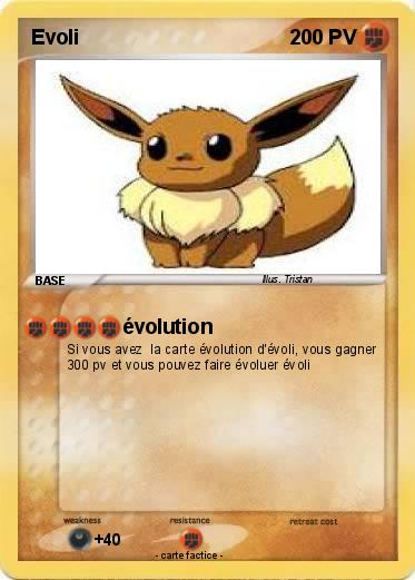 Pokemon Evoli