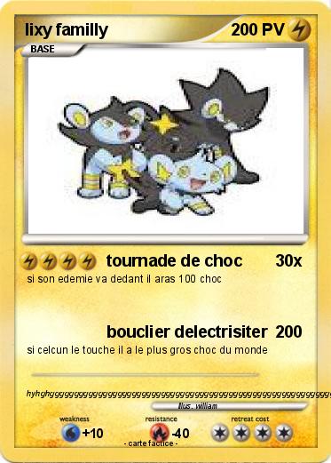 Pokemon lixy familly