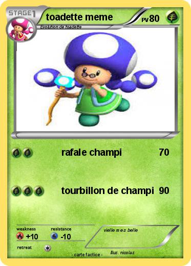 Pokemon toadette meme