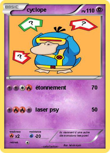 Pokemon cyclope