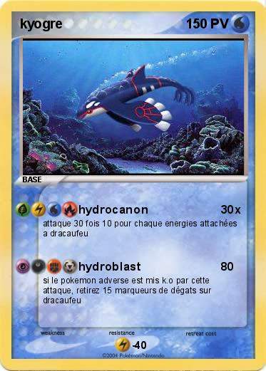 Pokemon kyogre