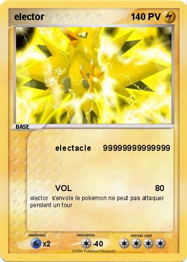 Pokemon elector