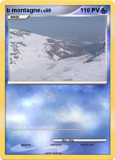 Pokemon b montagne