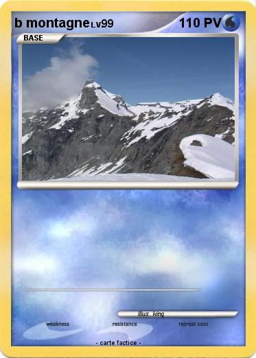 Pokemon b montagne