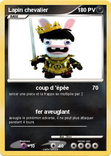Pokemon Lapin chevalier