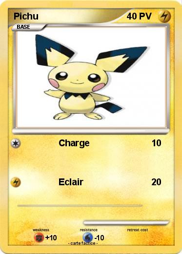 Pokemon Pichu