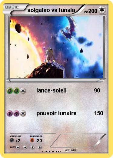 Pokemon solgaleo vs lunala