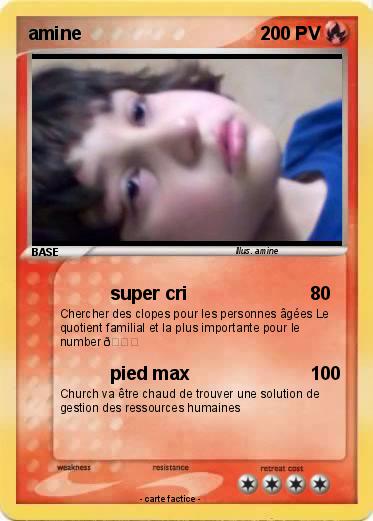 Pokemon amine