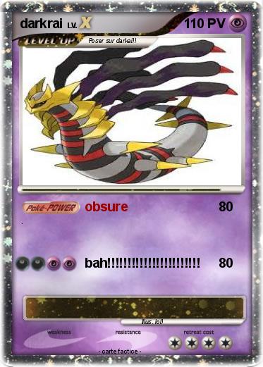 Pokemon darkrai