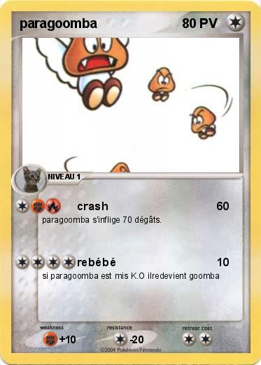 Pokemon paragoomba