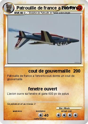 Pokemon Patrouille de france a l'envers