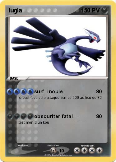 Pokemon lugia