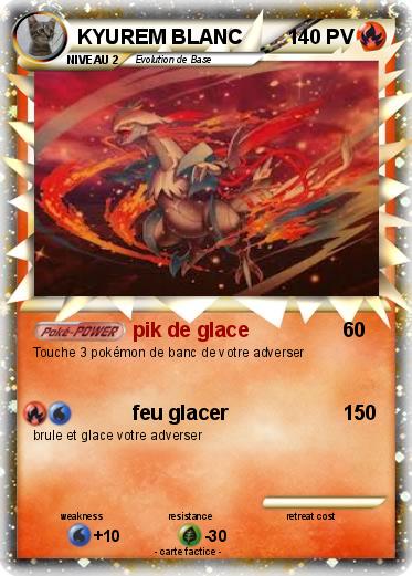 Pokemon KYUREM BLANC