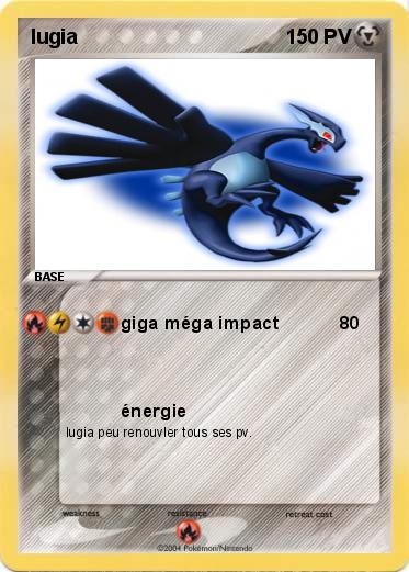 Pokemon lugia