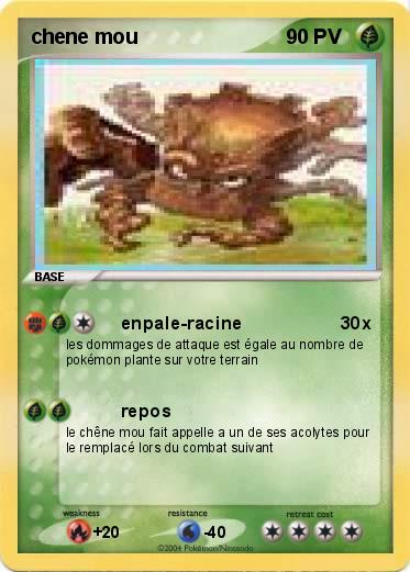 Pokemon chene mou