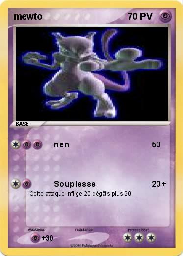 Pokemon mewto