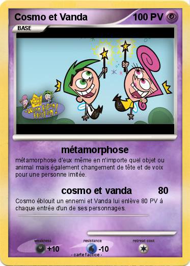 Pokemon Cosmo et Vanda
