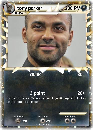 Pokemon tony parker
