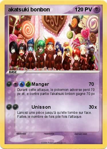 Pokemon akatsuki bonbon