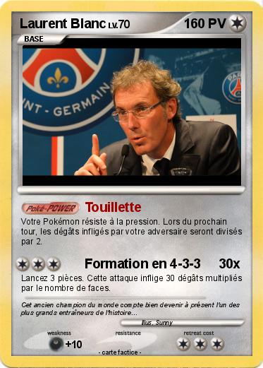 Pokemon Laurent Blanc