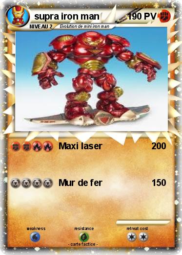 Pokemon supra iron man