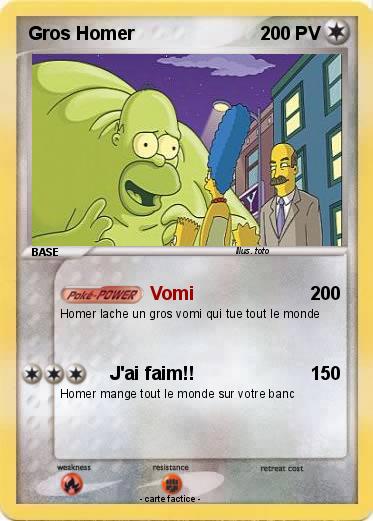 Pokemon Gros Homer