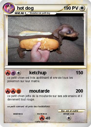 Pokemon hot dog