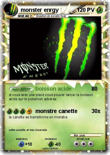 Pokemon monster enrgy