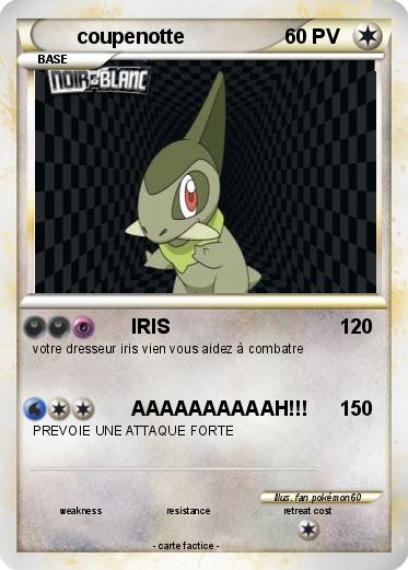 Pokemon coupenotte