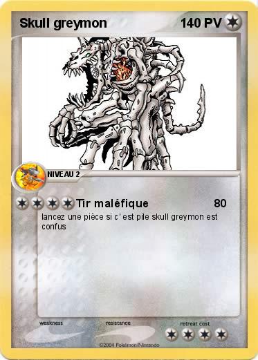 Pokemon Skull greymon