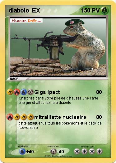 Pokemon diabolo  EX