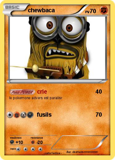Pokemon chewbaca