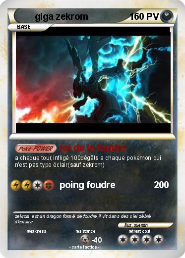 Pokemon giga zekrom