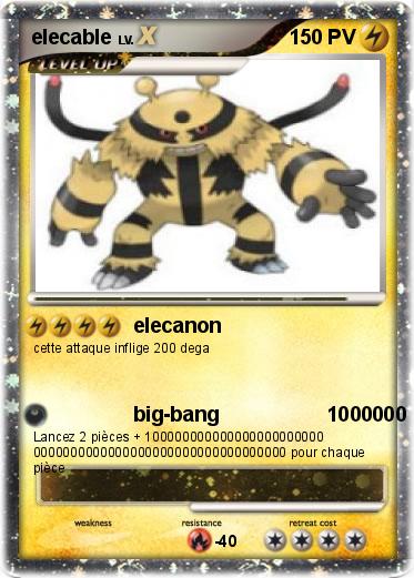 Pokemon elecable