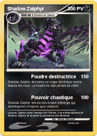 Pokemon Shadow Zalphyr