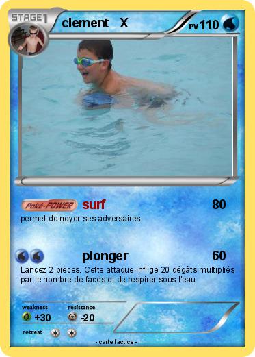 Pokemon clement   X