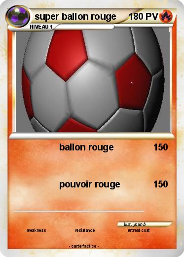 Pokemon super ballon rouge