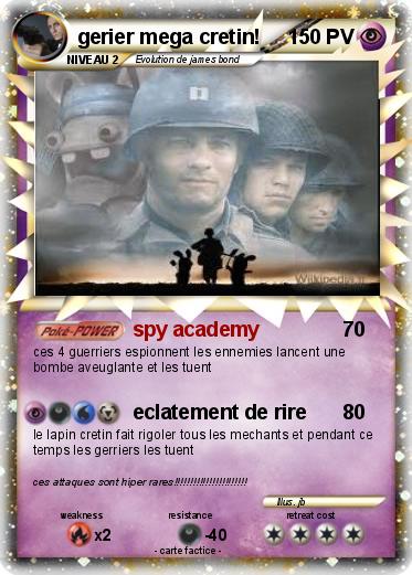 Pokemon gerier mega cretin!