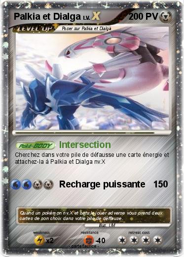 Pokemon Palkia et Dialga