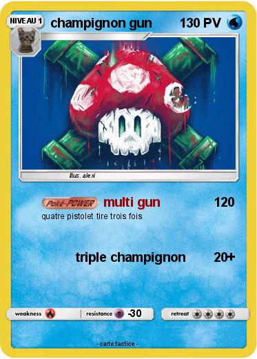 Pokemon champignon gun
