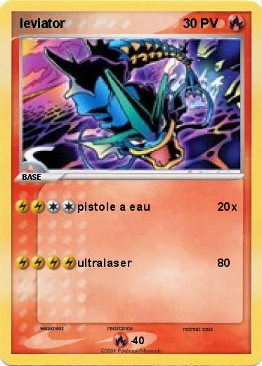 Pokemon leviator