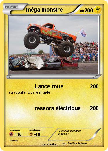 Pokemon méga monstre