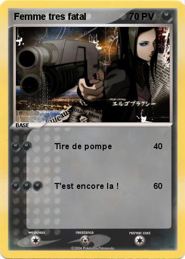 Pokemon Femme tres fatal