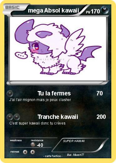 Pokemon mega Absol kawaii