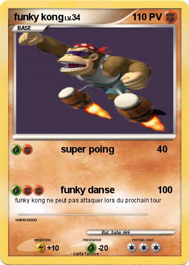 Pokemon funky kong