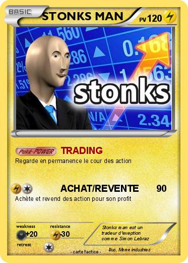 Pokemon STONKS MAN